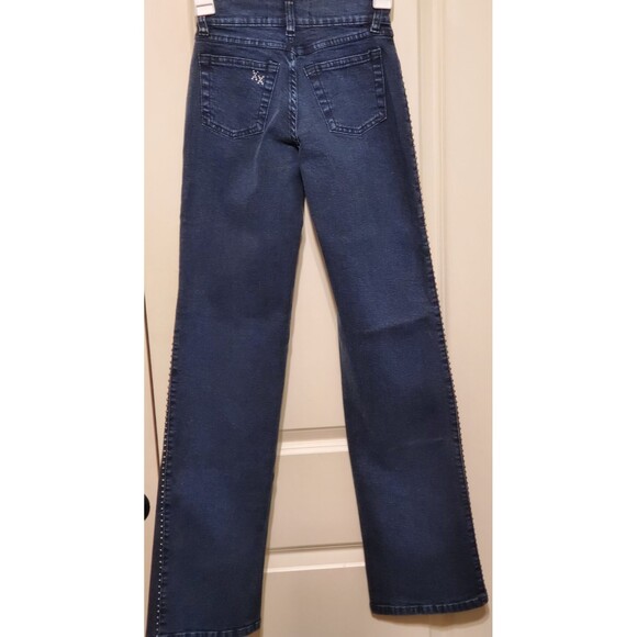 BrazilRoxx Embellished Embroidered Jeans BR 36/US 0 Blue - NEW With Tags - Picture 2 of 12